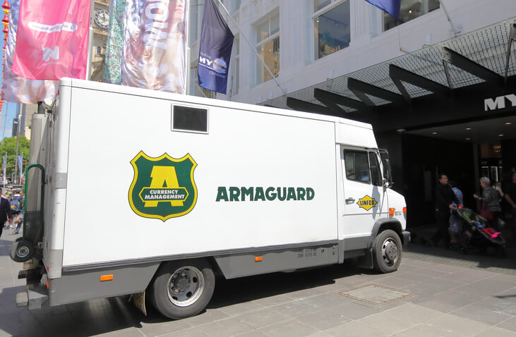 working as an armed guard